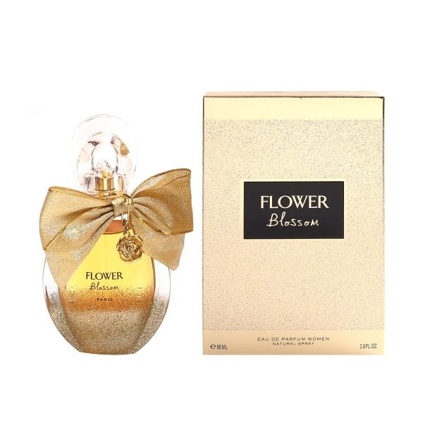 <span data-mce-fragment="1">Flower Blossom by Gemina B Geparlys 2.8 oz / 85 ml Eau De Parfum spray for women. Top notes are coffee, almond, exotic fruits. Middle notes are tuberose, jasmine sambac, orange blossom. Base notes are tonka bean, cocoa, vanilla, sandalwood.</span>