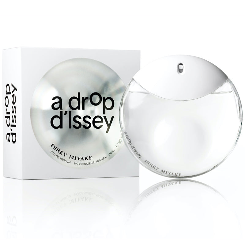 <p class="c-m-v-1" data-auto="product-description" data-mce-fragment="1" itemprop="description">A Drop d'Issey, Issey Miyake's new Eau de Parfum for women, is an invitation to see the world in a new way, to discover the beauty and poetry hidden in nature. With a floral, solar lilac signature, A Drop d'Issey perfume is made in France using carefully selected ingredients. The top note is delicately floral with pure, clear, damask rose. The middle notes magnify the enveloping fragrance of solar lilac with hints of almond milk accord and orange blossom flower. The base notes round out the fragrance with a musky accord of upcycled cedarwood atlas and vanillin. Experience the enlarging and distorting optical effect of a magnifying glass by looking through the bottle, which combines the simplicity of a perfect round shape with the transparency of the glass. The drop-shaped bottle is designed to be laid flat. A "drop within the drop" on the back makes it easy to hold.</p>
<ul class="" data-auto="product-description-bullets" data-mce-fragment="1">
<li data-mce-fragment="1">Top Note: Almond Milk Accord</li>
<li data-mce-fragment="1">Middle Note: Solar Lilac Accord</li>
<li data-mce-fragment="1">Bottom Note: Musky Accord</li>
</ul>