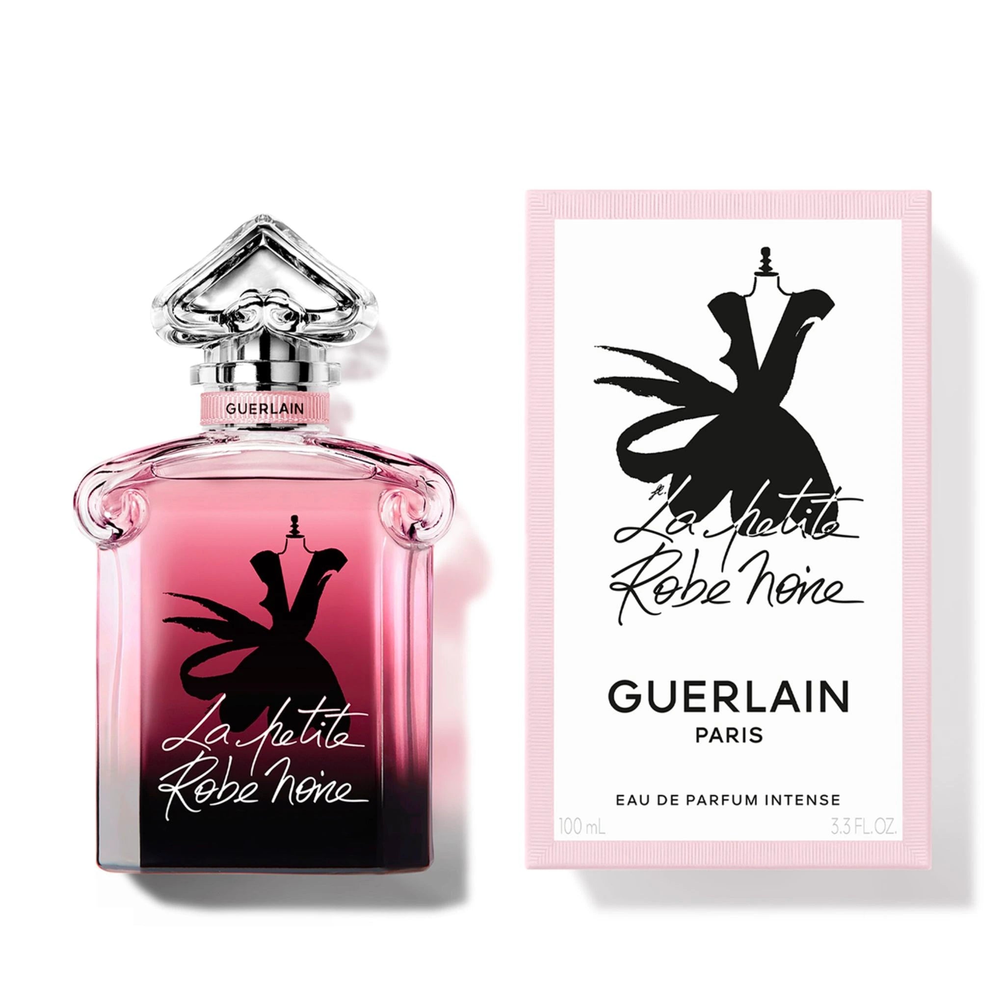 <p><span style="font-family: -apple-system, BlinkMacSystemFont, 'San Francisco', 'Segoe UI', Roboto, 'Helvetica Neue', sans-serif; font-size: 0.875rem;">Transport yourself to the enchanting essence of Parisian style with La Petite Robe Noire Intense Eau de Parfum by Guerlain. An ode to sophistication and romance, this fragrance tantalizes with hints of blueberry, raspberry, and bergamot, while alluring base notes of sandalwood, patchouli, and white musk linger on the skin. Delicate rose, jasmine, and orange flower middle notes add a touch of elegance, while top notes of bergamot, blueberry, and strawberry entice with their sweet yet refined aroma. Experience the allure and luxury of this exquisite fragrance, and watch as your admirers fall at your feet.</span><br></p>