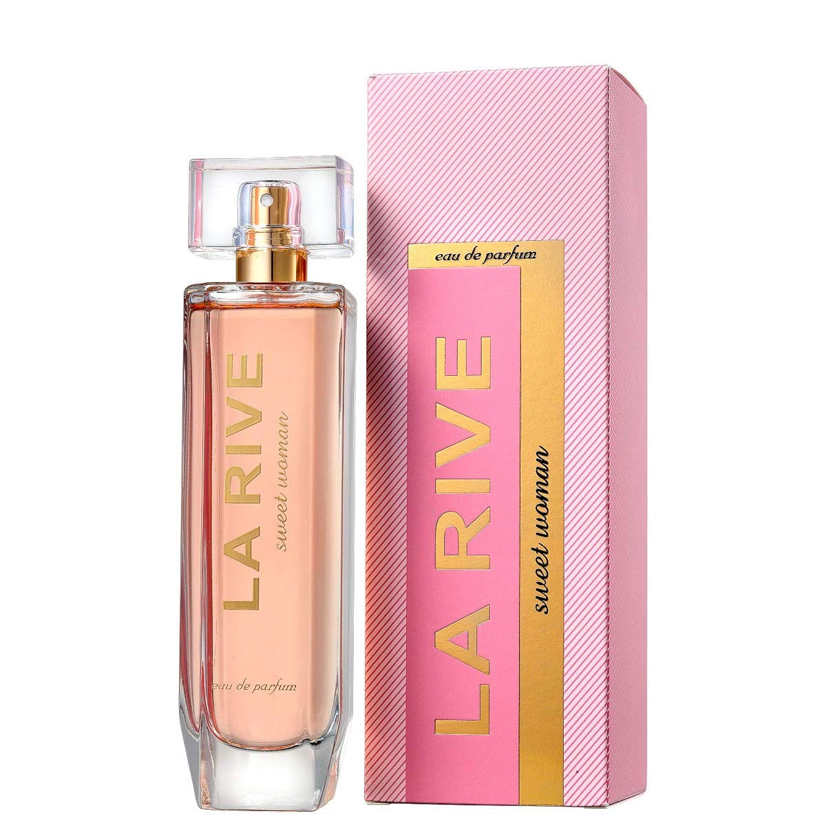 <b>Sweet Woman</b><span> by </span><b>La Rive</b><span> is a Floral Fruity fragrance for women. </span><b>Sweet Woman</b><span> was launched in 2017. Top notes are Peach, Tangerine, Black Currant and Orange; middle notes are Magnolia, Osmanthus, Strawberry and Rose; base notes are Vanilla, Musk and Sandalwood.</span>