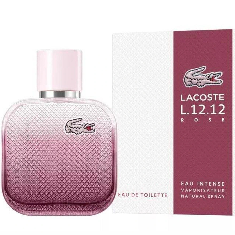 <p><b>Lacoste 12.12 Rose Intense</b> is a luxurious and exclusive fragrance for women. An enticing blend of Mandarin Orange, White Tea, Pepper, Rose, Cotton Flower, Iris, Musk, Cedar and Sandalwood make this a one-of-a-kind scent. Captivating and alluring, this timelessly elegant EDT is perfect for creating a memorable impression.</p>
