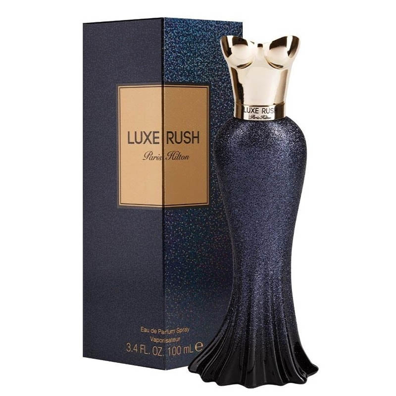 <p data-mce-fragment="1">Luxe Rush by Paris Hilton is a Amber Floral fragrance for women. </p>
<p data-mce-fragment="1"><strong>Top notes</strong> are Sicilian Bergamot and Pink Peony.<br><strong>Middle notes</strong> are Tyger Lily, Tuberose and Frangipani.<br><strong>Base notes</strong> are Milk Mousse, Patchouli and Sandalwood.</p>