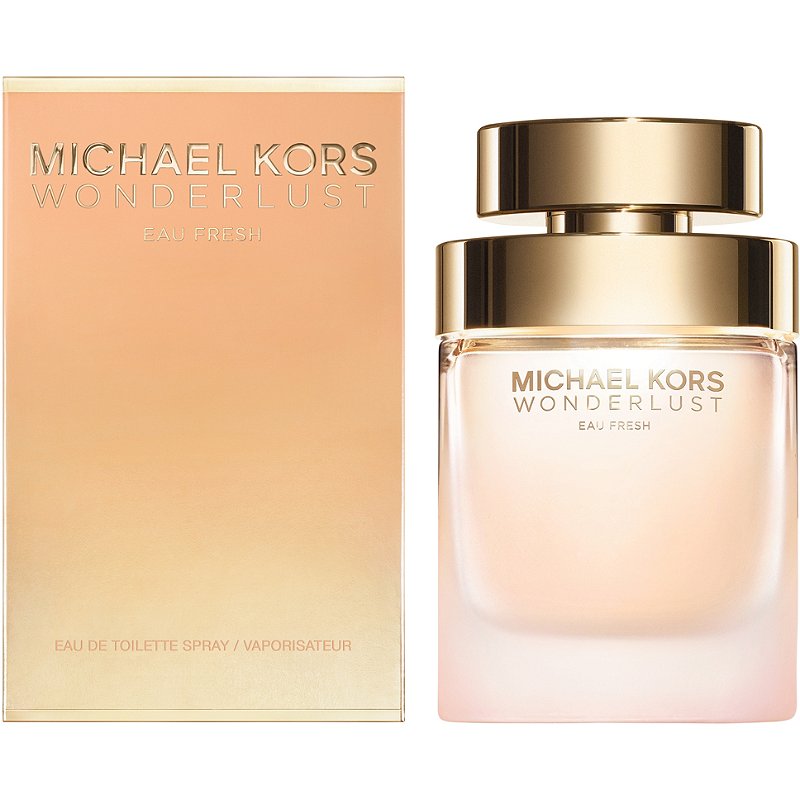 <meta charset="utf-8">
<p class="c-m-v-1" data-auto="product-description" data-mce-fragment="1" itemprop="description">Discover a place filled with wonder,where endless refreshment awaits. Michael Kors Wonderlust Eau Fresh is a fruity floral fragrance that offers a reinvigorating moment of escape. Vibrant citrus and the bold floral heart of the original Wonderlust combine for a breezy, carefree scent that lingers throughout the day. With a light, refreshing concentration of essences, the eau de toilette is the perfect fragrance to revive and replenish your spirit during warm summer months. KEY NOTES- Pink grapefruit, dianthus, jasmine sambac, pample wood</p>
<ul class="" data-auto="product-description-bullets" data-mce-fragment="1">
<li data-mce-fragment="1">Top Note: Pink Grapefruit</li>
<li data-mce-fragment="1">Middle Note: White Peony</li>
<li data-mce-fragment="1">Bottom Note: Pamplewood</li>
<li data-mce-fragment="1">Mood: Fresh &amp; Flirty</li>
</ul>