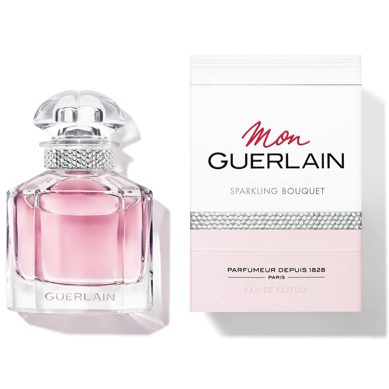 <p data-mce-fragment="1">Discover the sparkling personality of Mon Guerlain Sparkling Bouquet EDP. Faceted like a jewel, this fragrance features a fruity and luminous mix of essential lavender, vanilla, pear, and Sambac jasmine. The captivating sillage is a fresh and amber aroma that exudes a magnetic charm. Feel radiant and magnetic with every spritz.</p>