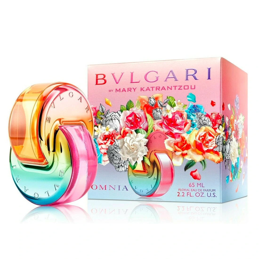 <div>
<meta charset="utf-8">
<b>Omnia by Mary Katrantzou</b><span> by </span><b>Bvlgari</b><span> is a fragrance for women. This is a new fragrance. </span><b>Omnia by Mary Katrantzou</b><span> was launched in 2021. The nose behind this fragrance is Alberto Morillas. Top notes are Fig Leaf and Mandarin Orange; middle notes are Gardenia and Orange Blossom; base notes are White Woods and Musk.</span>
</div>
<ul data-mce-fragment="1">
<li data-mce-fragment="1">A floral fruity fragrance for modern women.</li>
<li data-mce-fragment="1">Fresh sweet green bright &amp; delightful.</li>
</ul>