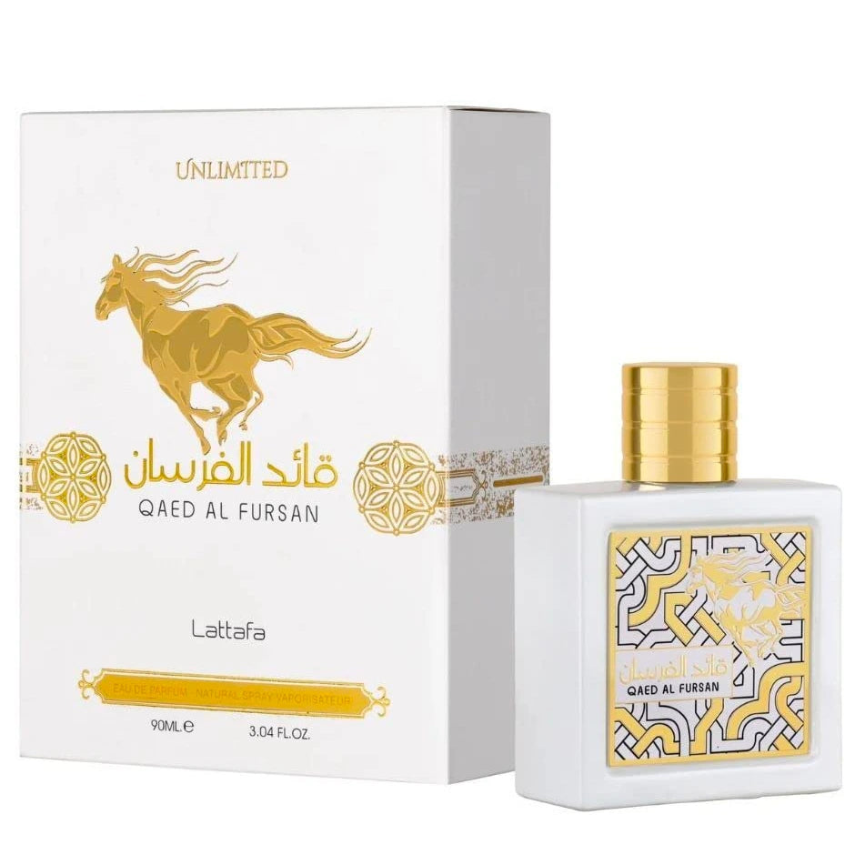 <p data-mce-fragment="1"><em>INSPIRED BY</em> <b>DIOR HYPNOTIC POISON </b></p>
<p data-mce-fragment="1">Qaed al Fursan White EDP unisex is a luxurious and exclusive aroma crafted by the house of Lattafa Perfumes introduced in 2022. Blending notes of coconut, pineapple, ylang-ylang, jasmine, vanilla, musk, sandalwood, and more, this elegant scent captures the allure of a distant shore. Wear it for an unforgettable and timeless experience.</p>