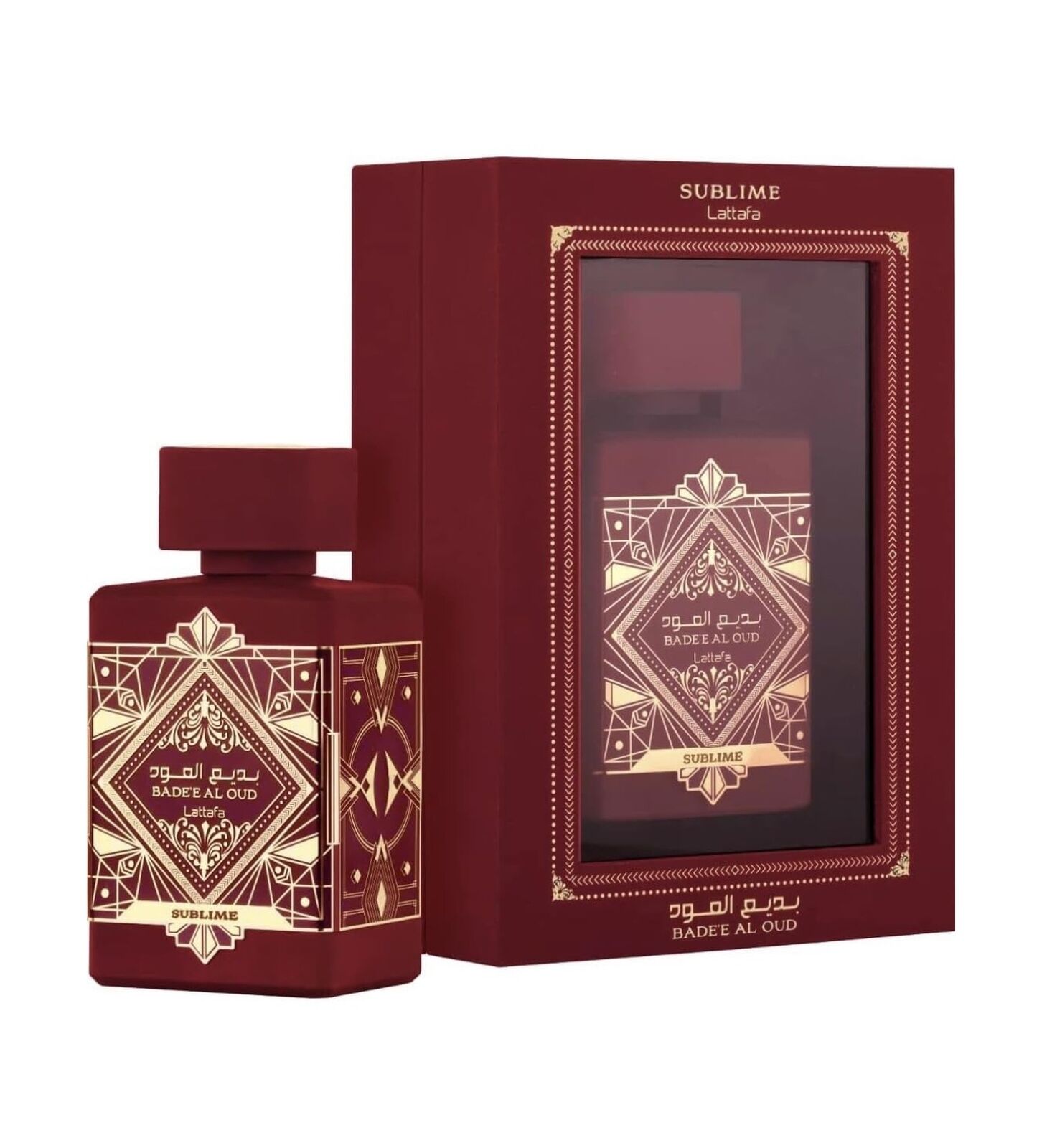 <p>Bade’e Al Oud Eau de Parfum by Lattafa Perfumes is a smoky, aromatic Oudh perfume for women and men. A trio of lavender, saffron and nutmeg open the perfume in the top note. Woody and earthy warm follow the heart notes with Oudh and patchouli. A dry, smoky base of Oudh, patchouli and musk forms the perfect finish. Oud For Glory – Bade’e Al Oud is a powerful, rich perfume full of finesse and elegance, perfect for casual and evening wear. Although it is a unisex perfume, it has a masculine touch.</p>