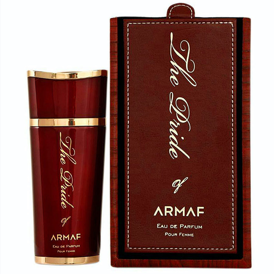 <meta charset="UTF-8">The Pride of Armaf For Women by Armaf<span data-mce-fragment="1"> is a Amber Floral fragrance for women. Top notes are Orange Blossom, Jasmine and Mandarin Orange; middle notes are Almond and Coffee; base notes are Cacao Pod, Tonka Bean and Patchouli.</span>