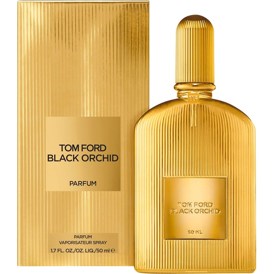<meta charset="utf-8">
<p><b>Black Orchid Parfum</b><span> </span>by<span> </span><b>Tom Ford</b><span> </span>is a Amber Floral fragrance for women and men. This is a new fragrance.<span> </span><b>Black Orchid Parfum</b><span> </span>was launched in 2020. Top notes are Truffle and Plum; middle notes are Rum, Ylang-Ylang and Black Orchid; base note is Patchouli.</p>
<div class="fragrantica-blockquote" v-pre="">
<p>Black Orchid is the lavish and luxurious debut of designer Tom Ford from 2006; the extremely sensual scent of imaginary black orchid, flowers, spices, chocolate, balsamic notes and black truffle. Very potent and long-lasting, this fragrance gets its "most powerful version so far" in the summer of 2020 in the form of the Black Orchid Parfum edition.</p>
<p>Tom Ford Black Orchid Parfum emphasizes the iconic sensuality of the original and its aphrodisiac effect of the black orchid with a new, potent seductive accords -  ylang-ylang flower dipped in golden rum. It offers an enhanced presence of precious essential oils and reveals the new olfactory dimension of black orchid and ylang-ylang with accords of black plum, black truffle and patchouli.</p>
</div>