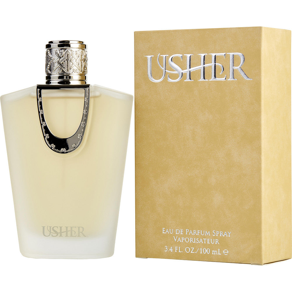 <b data-mce-fragment="1">Usher She</b><span data-mce-fragment="1"> by </span><b data-mce-fragment="1">Usher</b><span data-mce-fragment="1"> is a Floral Fruity fragrance for women. </span><b data-mce-fragment="1">Usher She</b><span data-mce-fragment="1"> was launched in 2007. Usher She was created by Honorine Blanc and Richard Herpin. Top notes are Apple Tree Blossom, Red Currant and Pink Freesia; middle notes are Apricot, Frangipani, Jasmine and Rose; base notes are Musk, Amber, Incense, Orchid and Cashmere Wood.</span>