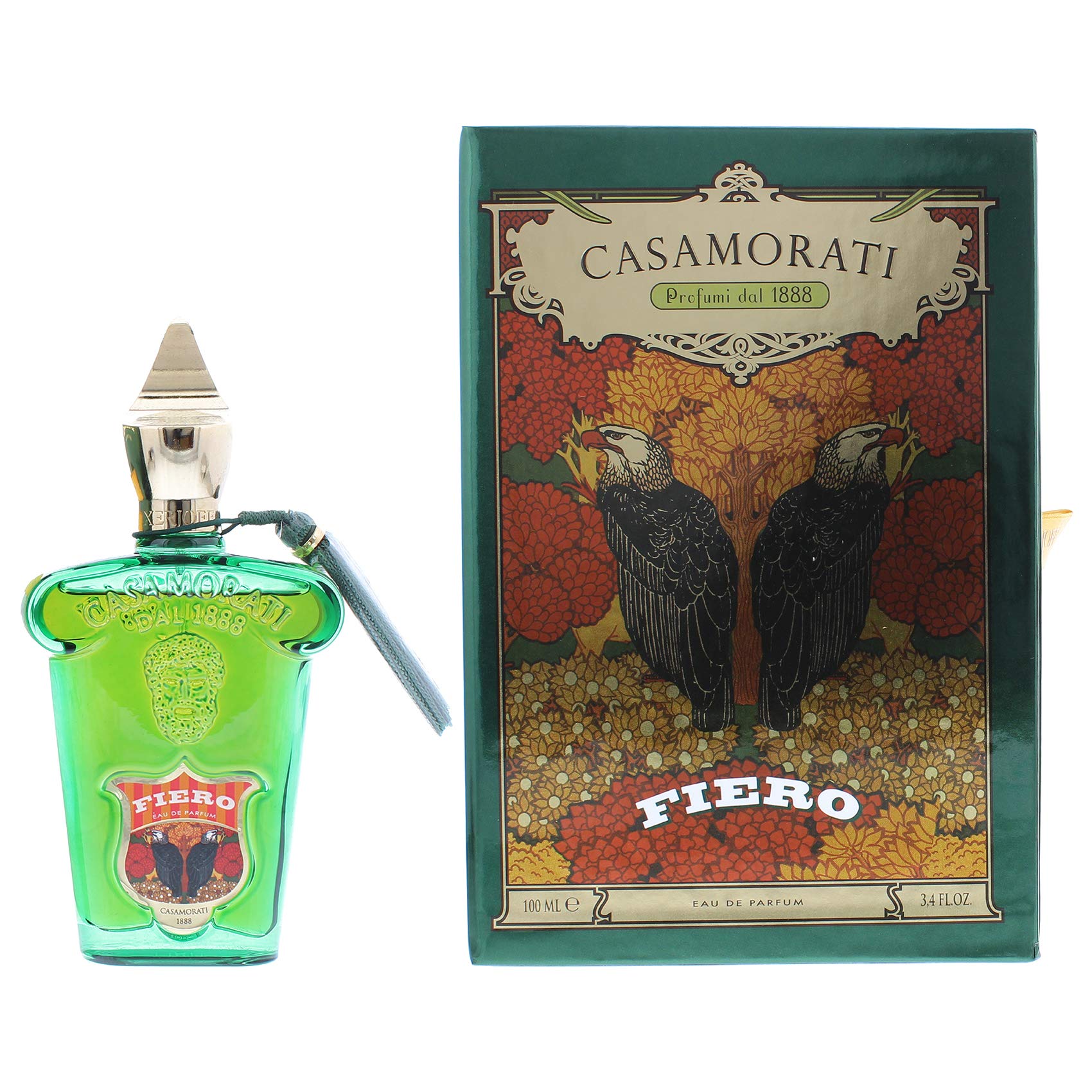 <span data-mce-fragment="1">What makes a masculine fragrance old-school: ingredients, strength or style? In the case of Fiero, it's all of the above- a powerhouse of citrus, neroli, vetiver and spices with a classic fougere-style sensibility that's as captivatingly seductive as it is intense. Opening with bright, tart lemon, Fiero quickly starts rounding out its profile with the development of clean, full-bodied neroli, adding a green freshness. As the scent drys further, a dizzying array of spices and spiced ingredients come to the fore: rich, smoky vetiver, sharply bitter tarragon, and soapy, musky freshness that all combine to radiate classic, extremely sexy confidence. Signature scents can't leave much more of a signature than this one.</span>