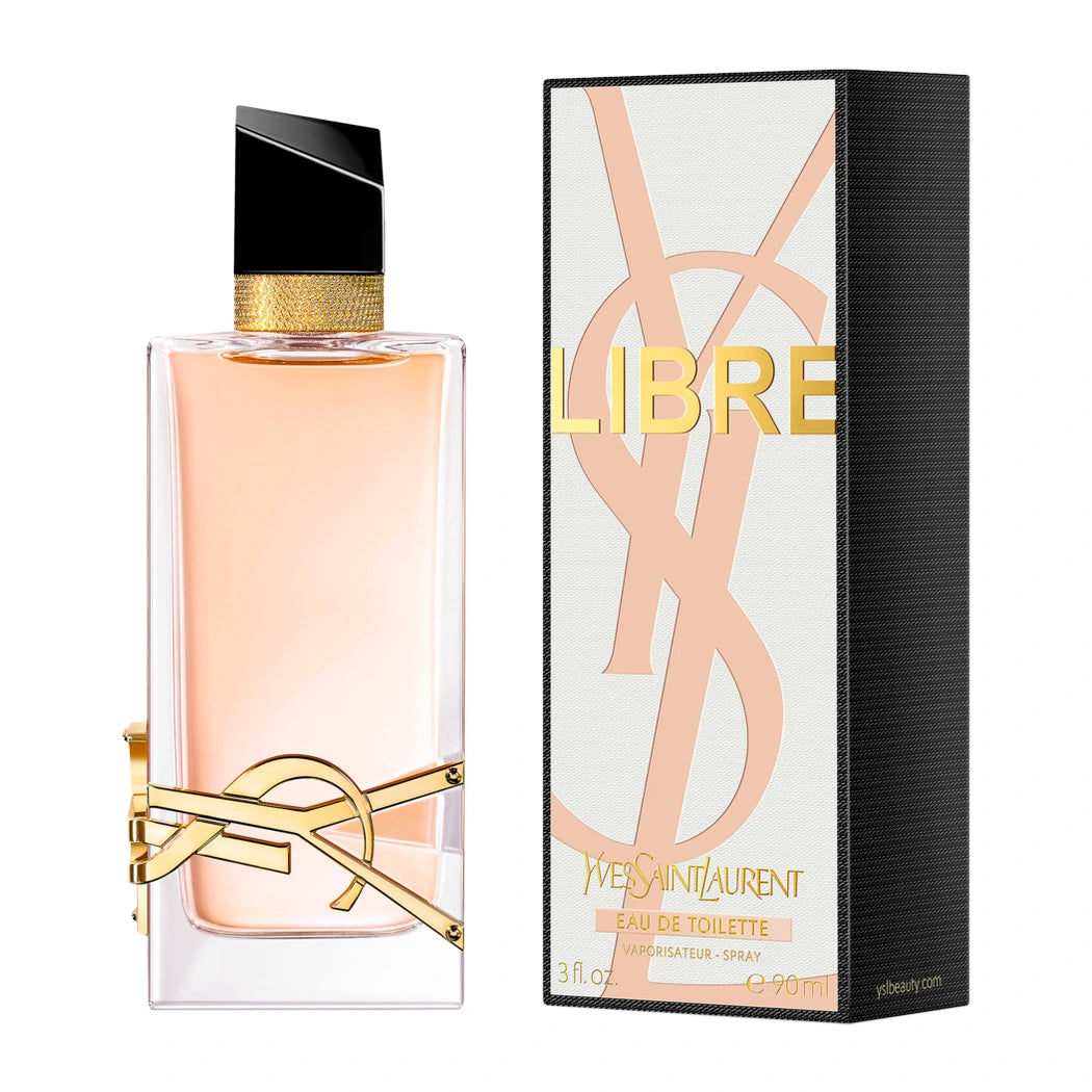 <span>LIBRE Eau de Toilette is a bright and floral women's fragrance. A fresh interpretation of the iconic Eau de Parfum, this feminine perfume has bursts of French Lavender Essence and Moroccan Orange Blossom that combine with an icy White Tea Accord to create a modern and youthful scent.</span>