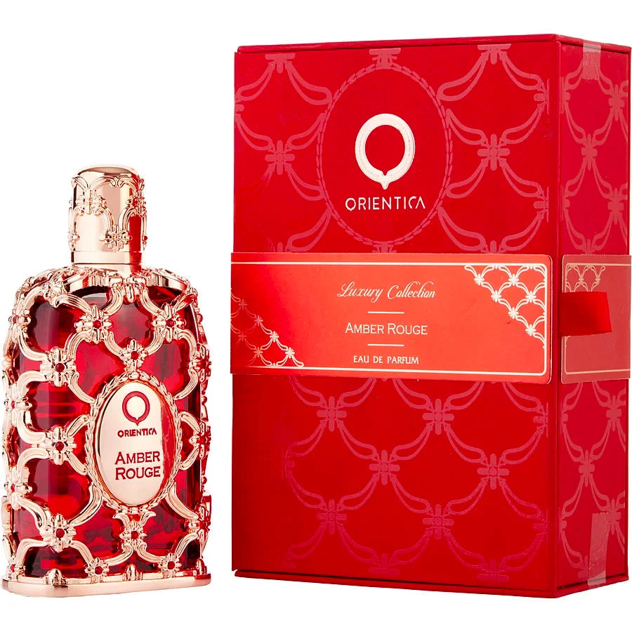 <meta charset="utf-8"><span data-mce-fragment="1">Amber Rouge by Orientica is a Woody Spicy fragrance for women and men. This is a new fragrance. Amber Rouge was launched in 2021. Top notes are S</span><span class="yZlgBd" data-mce-fragment="1">affron and Jasmine; middle notes are Amberwood and Ambergris; base notes are Cedar and Fir Resin.</span>
