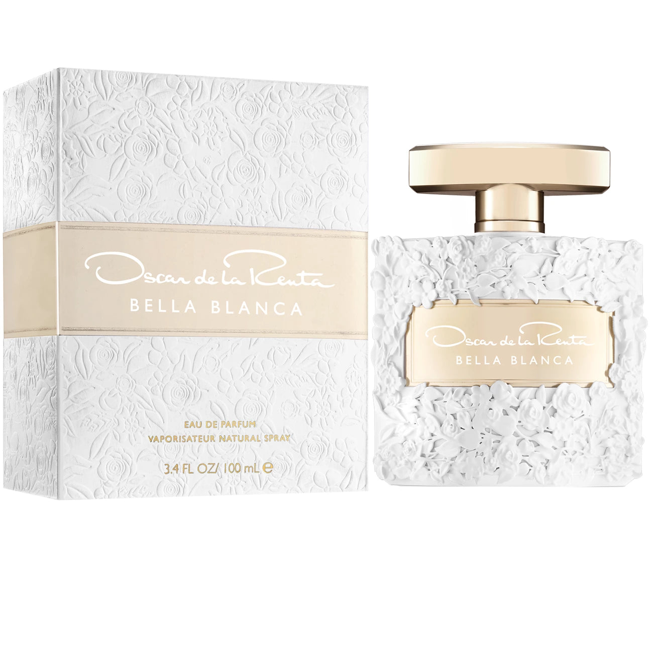 <p class="c-small-font c-margin-bottom-2v description" data-auto="product-description" data-mce-fragment="1" itemprop="description">Introducing Bella Blanca, the new fragrance from Oscar de la Renta. Inspired by nature's beauty, the fragrance combines the dewy floral scent of wet freesia with the luxurious allure of jasmine sambac, before settling to creamy sandalwood. A sensual fragrance, mesmerizing the senses. The perfect embodiment of the modern Oscar de la Renta woman.</p>
<ul class="c-small-font c-margin-bottom-7v bullets-section" data-auto="product-description-bullets" data-mce-fragment="1">
<li data-mce-fragment="1">Top Note: Wet Freesia</li>
<li data-mce-fragment="1">Middle Note: Jasmine Sambac</li>
<li data-mce-fragment="1">Base Note: Creamy Sandalwood</li>
</ul>