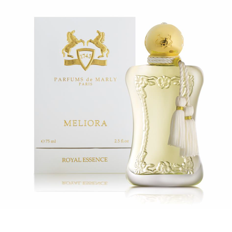 <p><span>LIMIT 1 PER CUSTOMER</span></p>
<p>Classic, chic and refined, Meliora Eau de Parfum, draws its key essence from the sophistication and grandeur of the Versailles Palace. A romantic floral in all its splendor, Meliora opens with a delightful burst of juicy-sweet red fruits, blackcurrant and raspberry adding a modern twist to this exquisite fragrance. A mix of gorgeous florals such as rose, ylang-ylang and green lily bring natural femininity to the core, while a woody, musky vanilla base leaves an intoxicating trail in the air for hours to come. - Top notes: raspberry, black currants, red fruits - Middle notes: rose, lily of the valley, ylang-ylang - Base notes: musk, vanilla</p>