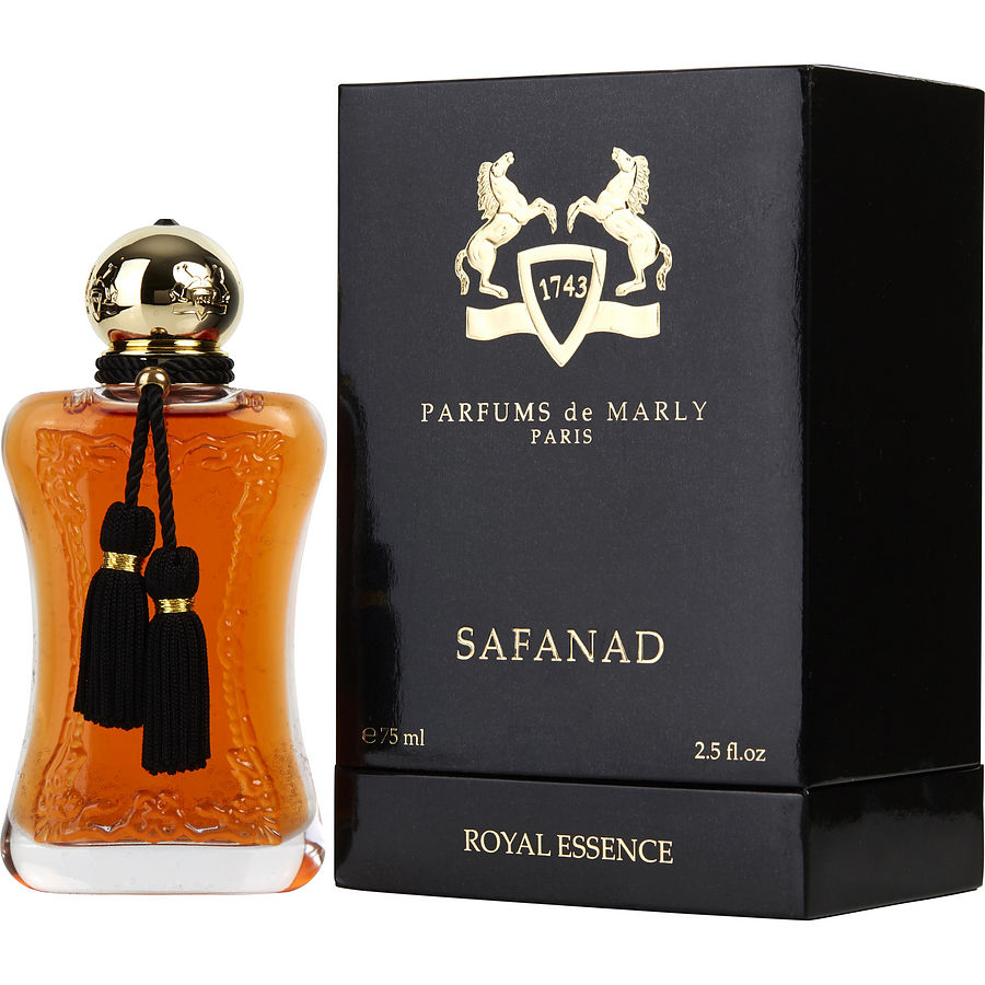 <p><span>LIMIT 1 PER CUSTOMER</span></p>
<p>Safanad Eau de Parfum, a feminine fragrance which is a reflection of the grace and elegance of a pure thoroughbred. A delicate yet complex floral fragrance whose composition showcases each note impressing on us a form of beauty and grace. A fresh opening with bright orange and a lush three-dimensional pear note, Safanad then delightfully stuns us with a gorgeous floral heart led by sweet ylang-ylang and earthy iris. A warm, rich base of vanilla, woods and amber wraps these florals, enhancing the grace and elegance of this stunning fragrance. subtle blend of orange blossom, iris and ylang-ylang flows to bring long-lastingness along with amber, sandalwood and vanilla. - Top notes: orange, pear - Middle notes: iris, orange blossom, ylang-ylang - Base notes: sandalwood, amber, vanilla</p>