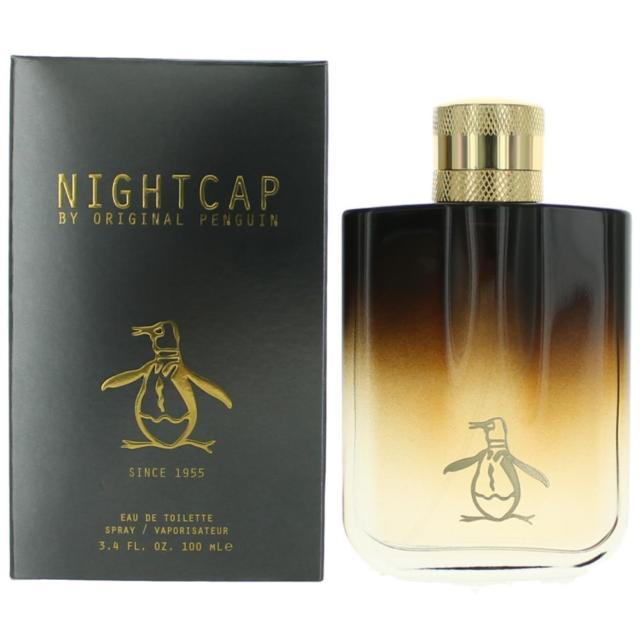 Original Penguin Nightcap is a spicy, woody, aromatic scent that aligns with the Penguin guy's laid-back yet socially active, fashion-forward lifestyle. It opens with a burst of juniper, bergamot, spearmint and melon.

Notes:

- Top: juniper, bergamot, spearmint, melon.

- Middle: patchouli, fir, lavender.

- Base: sandalwood, musk, vanilla.