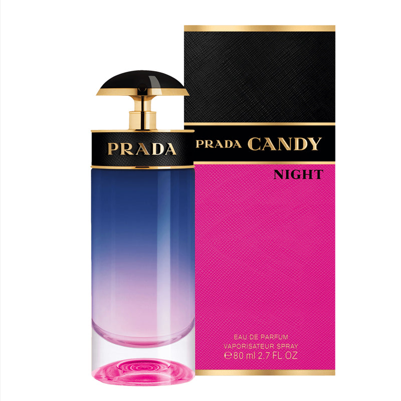 Fragrance Description: Taking its cues from neon-lit cityscapes and their kaleidoscopic delights, Prada Candy Night captures the unbounded freedom found after dark. Bright, bitter orange and vivid iris aldehyde inject vibrant color into a heart of patchouli, musk, and tonka bean. A seductive overture of rich cocoa absolute ensures irresistible depth.

Fragrance Family: Warm &amp; Spicy
Scent Type: Warm &amp; Sweet Gourmands. 
Key Notes: Iris Aldehydes, Chocolate, Musk