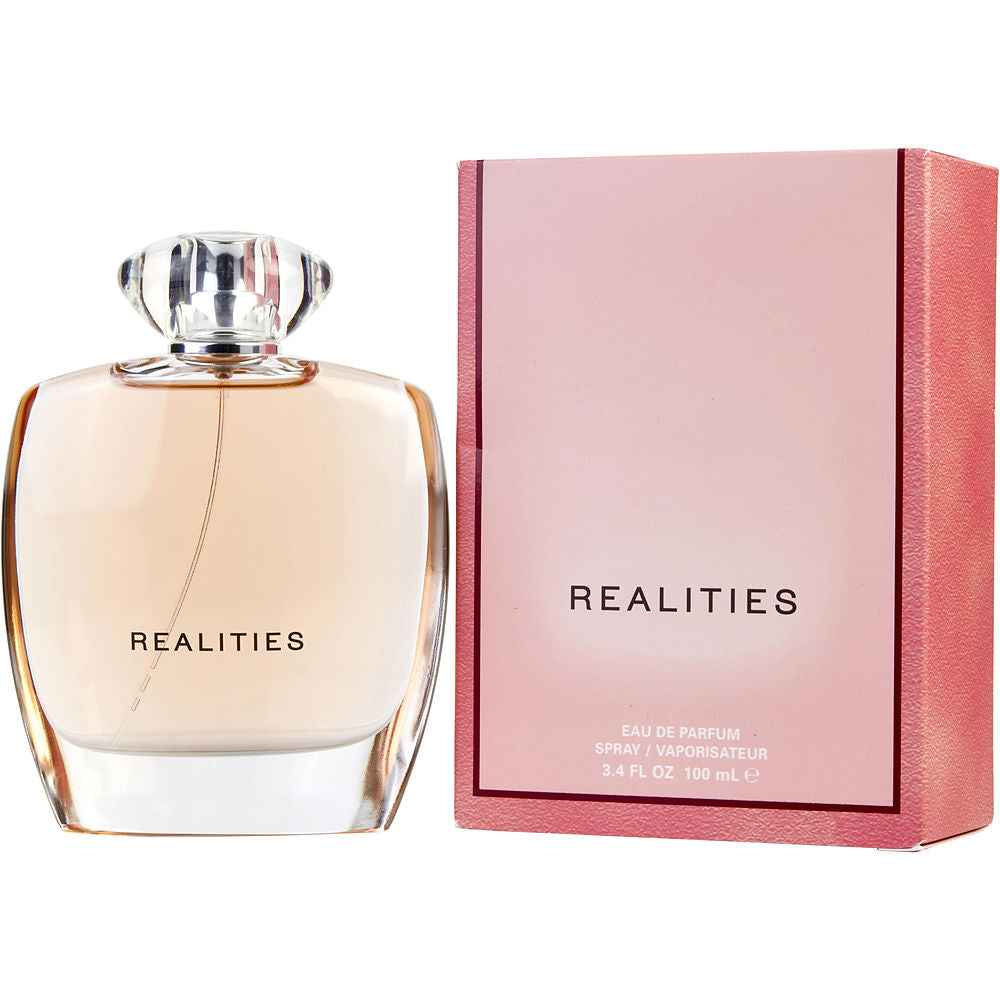 Realities (New) Perfume by Liz Claiborne, Released in 2004, Realities (New) is a women’s perfume with floral, white floral, powdery, fresh, and fresh spicy main accords. Best for spring days, this scent has moderate longevity and sillage. Perfumers Jean-Marc Chaillan, Laurent Le Guernec, and Pascal Gaurin of International Flavors and Fragrances collaborated on this fragrance, which combines notes of peony, orchid, violet, musk, ginger, gardenia, vanilla, jasmine, orange blossom, bergamot, and sandalwood.