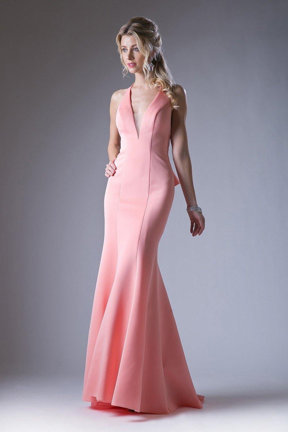 <p> </p> <p>This sexy elegant long dress features a halter deep V-neckline. Fitted gown with open back and ruffle back detail. This dress is perfect for any special occasion.</p> <p> </p> <p><span>Length : Floor Length</span></p> <p><span>Sleeve Style : Halter</span></p> <p><span>Colors : Black, Blush, Hot-Pink, Mint, Red, Royal</span></p> <p><span>Sizes : 2, 4, 6, 8, 10, 12, 14, 16, 18</span></p> <p><span>Fully Lined</span></p> <p><span>Soft Cup Inserts</span></p> <p><span>Occasion : Formal, Evening Party, Prom, Homecoming</span></p> 