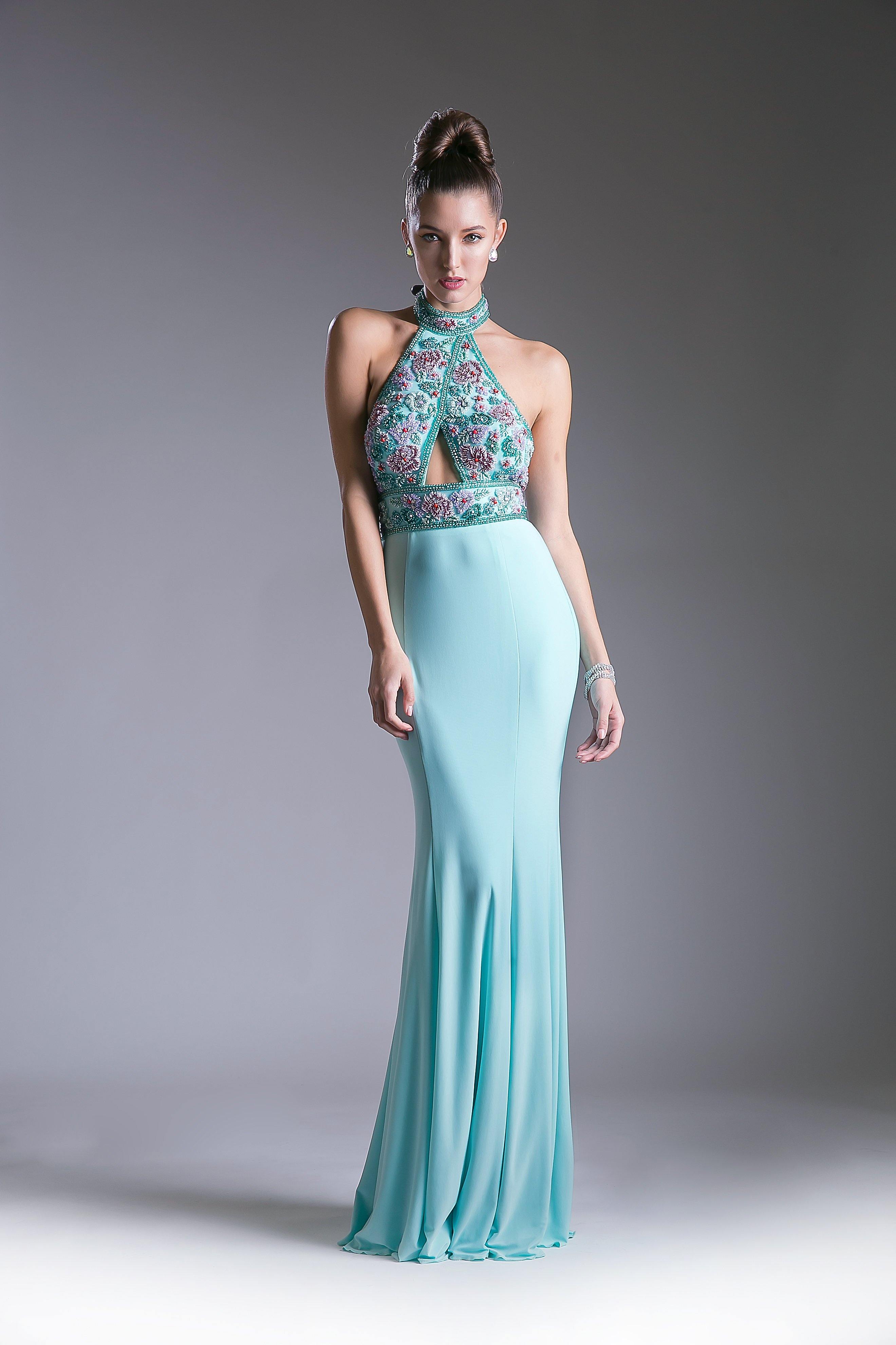 <p> </p> <p><span>This sexy gorgeous long dress features a halter neckline and open back. Fitted jersey gown with beaded bodice. This dress is perfect for prom party or any special occasion.</span></p> <p> </p> <p>Sleeve Style : Halter</p> <p>Length : Floor Length</p> <p>Colors : Coral, Mint-Green</p> <p>Sizes : 2, 4, 6, 8, 10, 12, 14, 16, 18</p> <p>Fully Lined</p> <p>Occasion : Formal, Prom, Homecoming, Special Occasion</p> 