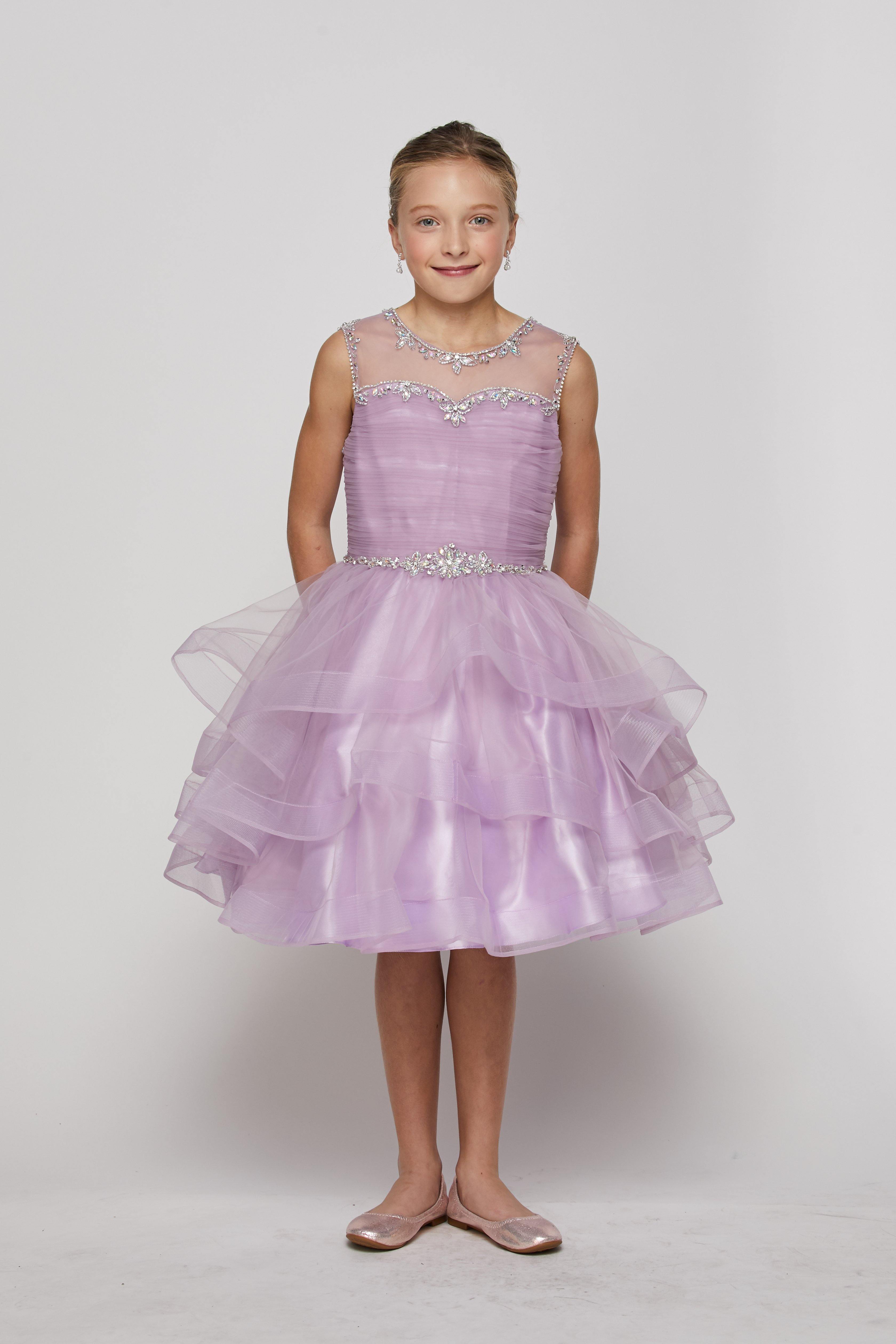 <p> </p> <p>This dress makes every opportunity a true royal affair. Look at the great photos of this dress so you can appreciate the fabric and beautiful details of this article. The dress is fully lined, so your princess feels comfortable.</p> <p> </p> <p>Length : Knee-Above Knee</p> <p>Closure : Lace-Up Back</p> <p><span>Sleeve Style : Sleeveless</span></p> <p><span></span><span>Colors : Yellow, White, Blue, Lilac, Pink</span></p> <p><span>Sizes : 4, 6, 8, 10, 12, 14, 16</span></p> <p><span>Fully Lined</span></p> <p><span>Soft Cup Inserts</span></p> <p><span>Occasion : Weddings-Princess Dress-Flower Girl Dresses-Formal Events</span></p>