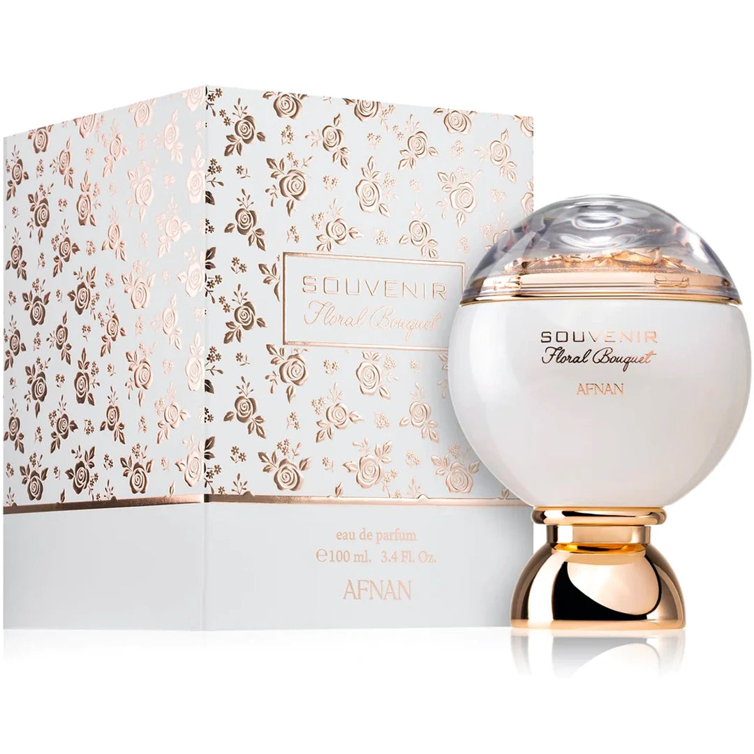 <p data-mce-fragment="1"><em>INSPIRED BY</em> <strong>PARFUMS DE MARLY DELINA</strong></p>
<p data-mce-fragment="1">Souvenir Floral Bouquet 3.4 oz EDP for women is a blend of exotic notes. Rhubarb, Litchi, and Bergamot open to a floral heart of Rose, Vanilla, Peony, and Lily-of-the-Valley. The composition is tied together by a base of Musk, Amber, and Cashmere Wood. A feminine and long-lasting fragrance.</p>