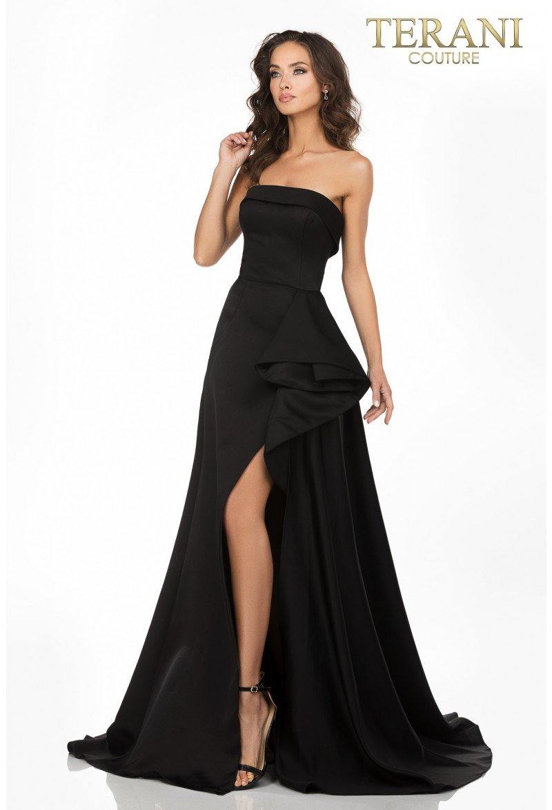 <p> </p> <p>This gorgeous long dress features a strapless straight neckline. A-line dress with side high slit. This dress is perfect for any special occasion.<br><br><br><br>Length : Full Length<br><br>Sleeve Style : Strapless<br><br>Colors : Black, Blush, Pistachio<br><br>Sizes : 00, 0, 2, 4, 6, 8, 10, 12, 14, 16, 18, 20, 22, 24<br><br>Fully Lined<br><br>Occasion : Formal, Prom, Homecoming, Wedding Guest, Red Carpet, Pageant, Special Occasion</p>