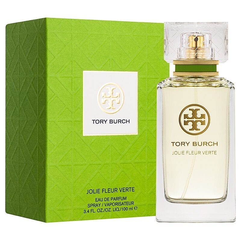 Tory Burch Jolie Fleur Verte Perfume by Tory Burch, Tory Burch Jolie Fleur Verte is a lovely and mild fragrance for women, known for being perfectly smooth. The easiest way to describe this perfume, which was originally launched in 2016, is to call it fresh. This complex fragrance has a very clean aroma and light sillage, which makes it a very sophisticated choice and perfect for spring and summer. This mild fragrance has hints of mandarin, neroli oil and jasmine as its top notes, while its middle notes include green notes and lily of the valley. Its base notes include sandalwood and musk. Fresh and mild, this fragrance could be tomboyish or feminine—it just depends on when you use it, since luckily, it goes with almost anything.
