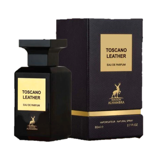 <em>INSPIRED BY</em> <strong>TOM FORD TUSCAN LEATHER</strong>