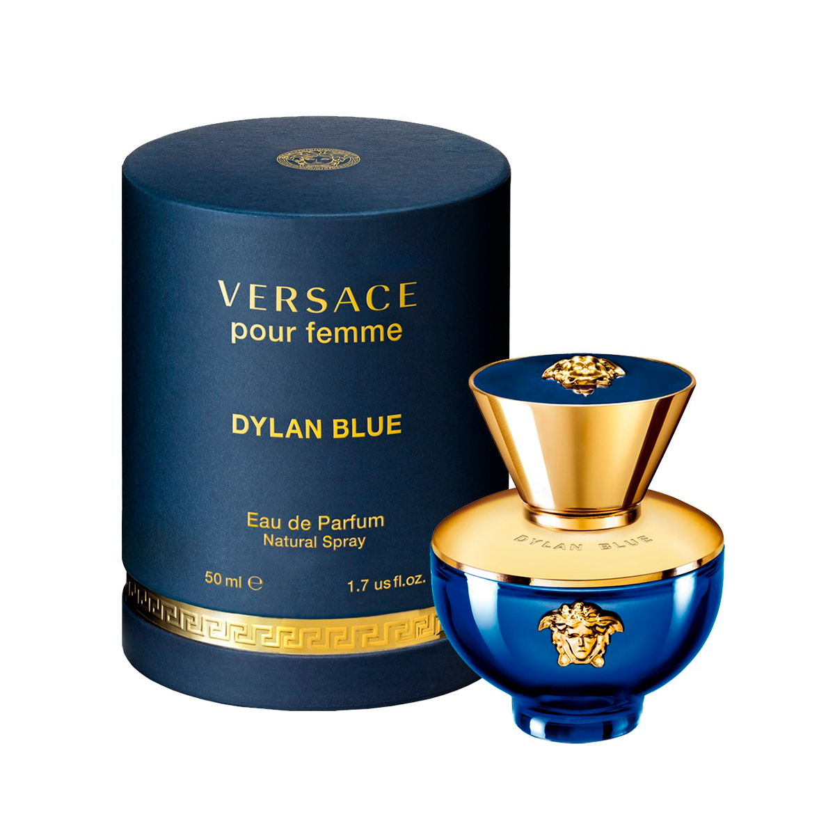 <span data-mce-fragment="1">"Dylan Blue pour Femme is a tribute to femininity. It is a strong, sensuous, refined fragrance created for a woman who knows the power of her sensuality and mind." —Donatella Versace Uniqueness. Strength. Sensuality and Elegance. An alchemy of irresistible notes that dance, arouse, come together and embrace. A refreshing blackcurrant sorbet and granny smith apple combined with a contemporary floral bouquet and woody base notes playfully mix together to create a unique and captivating, sensuous, vibrant movement. • Top notes: blackcurrant, granny smith, clover accord, forget-me-not • Middle notes: eglantine rose, rosyfolia, icy infusion of peach, jasmine • Base notes: styrax, white smooth woods, musk, patchouli coeur</span>
