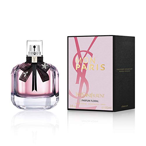 Fragrance Family: Floral Scent Type: Fruity Florals Key Notes: Pear, Peony, White Musk Fragrance Description: Experience the thrill of a blossoming love story with Mon Paris Floral, the floral interpretation of the iconic Mon Paris signature. A fruity top note of pear opens to a blooming floral heart of peony, rounded out by white musk.